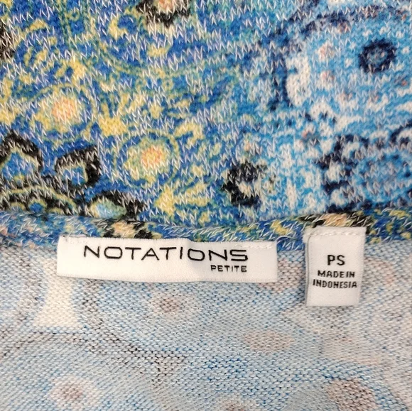 Notations Petite Small Top - Picture 3 of 9